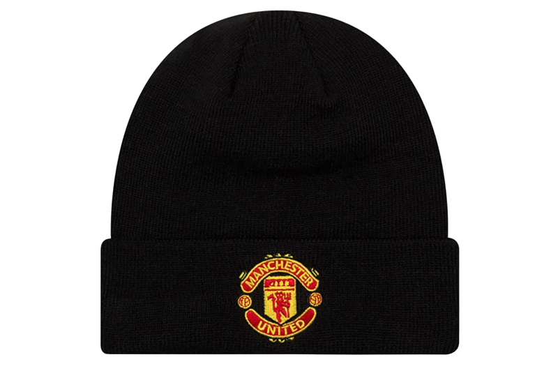 New Era Core Cuff Beanie Manchester United FC Hat 11213215 New Era Core Cuff Beanie Manchester United FC Hat 11213215