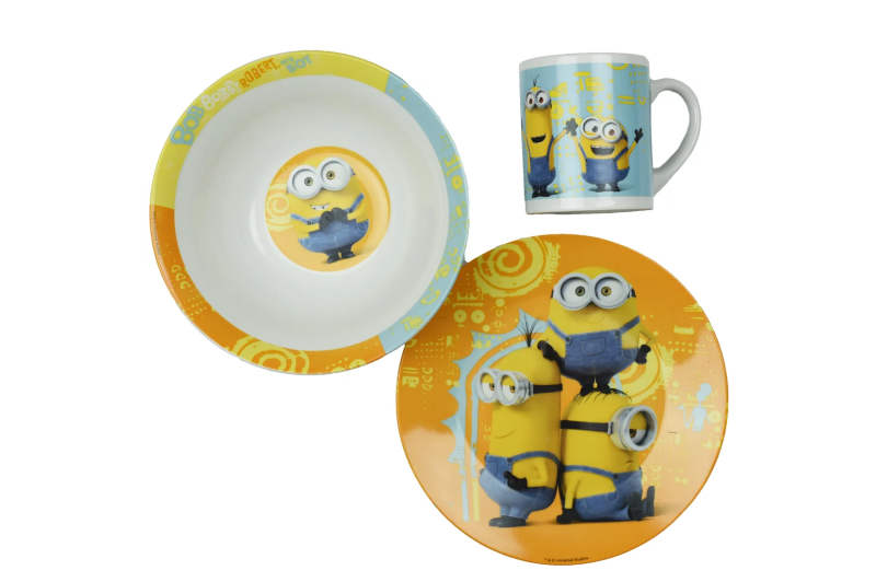 Illumination Entertainment Minions Breakfast Set 13-15230-15-07 Illumination Entertainment Minions Breakfast Set 13-15230-15-07