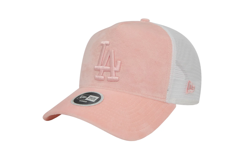 New Era Wmns LA Dodgers Velour Trucker Cap 60435011 New Era Wmns LA Dodgers Velour Trucker Cap 60435011
