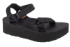 Teva W Flatform Universal Sandals 1008844-BLK Teva W Flatform Universal Sandals 1008844-BLK