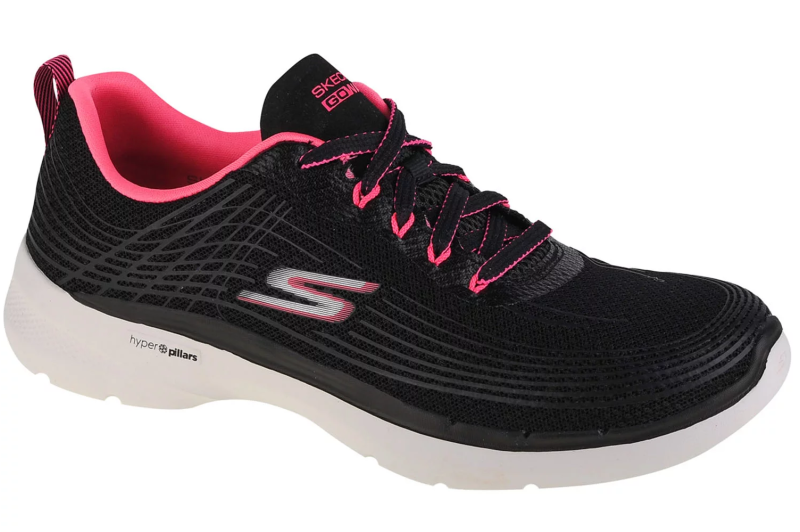 Skechers Go Walk 6 - Stunning Glow 124554-BKHP Skechers Go Walk 6 - Stunning Glow 124554-BKHP