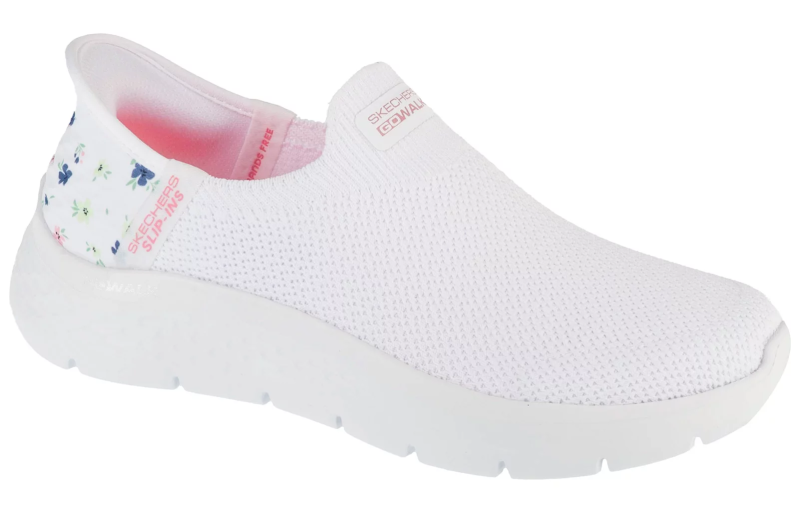 Skechers Slip-Ins: GO WALK Flex - Sunset Rose 124822-WHT