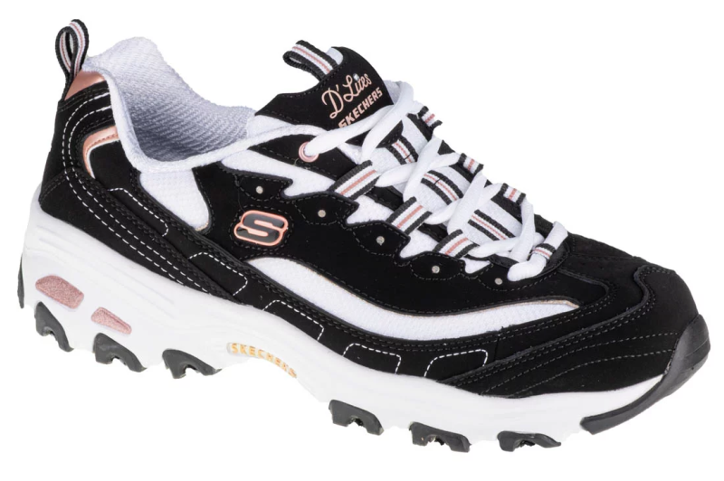 Skechers D'Lites Devoted Fan 13154-BKRG Skechers D'Lites Devoted Fan 13154-BKRG
