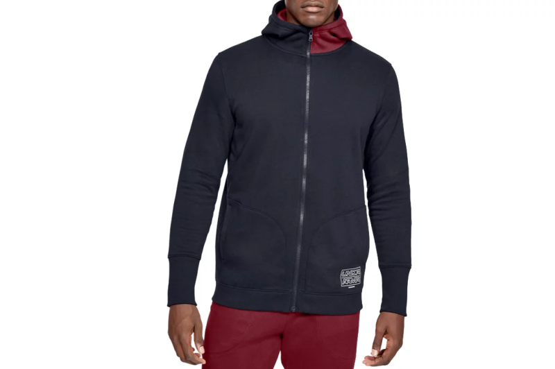 Under Armour Baseline Fleece FZ Hoodie 1343006-002 Under Armour Baseline Fleece FZ Hoodie 1343006-002