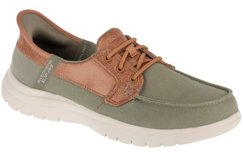 Skechers Slip-Ins: On-The-Go Flex - Palmilla 136536-OLV Skechers Slip-Ins: On-The-Go Flex - Palmilla 136536-OLV