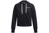 Under Armour Essential Fleece Script FZ Hoodie 1374106-001 Under Armour Essential Fleece Script FZ Hoodie 1374106-001