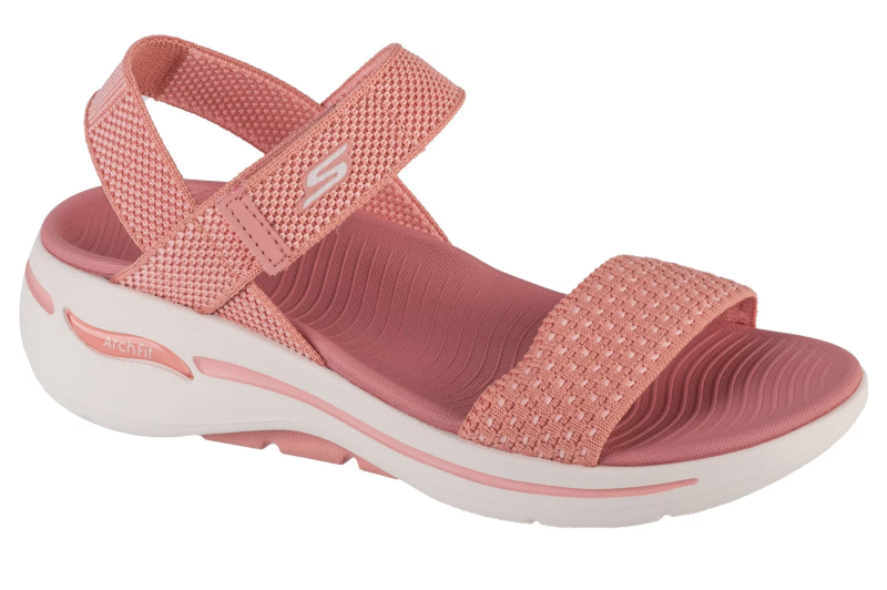 Skechers Go Walk Arch Fit Sandal - Polished 140264-ROS Skechers Go Walk Arch Fit Sandal - Polished 140264-ROS
