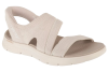 Skechers Slip-Ins: Go Walk Flex Sandal - Enticing 141482-NAT Skechers Slip-Ins: Go Walk Flex Sandal - Enticing 141482-NAT