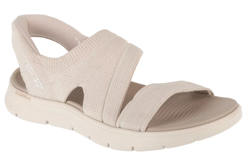 Skechers Slip-Ins: Go Walk Flex Sandal - Enticing 141482-NAT Skechers Slip-Ins: Go Walk Flex Sandal - Enticing 141482-NAT