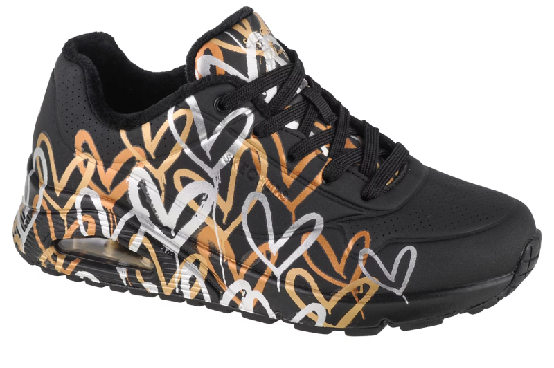 Skechers Uno-Metallic Love 155523-BKGD Skechers Uno-Metallic Love 155523-BKGD