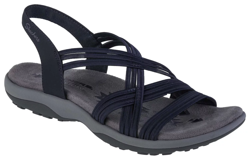 Skechers Reggae Slim Simply Stretch Sandals 163023-NVY Skechers Reggae Slim Simply Stretch Sandals 163023-NVY
