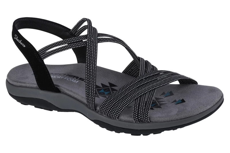 Skechers Reggae Slim - Turn It Up 163117-BLK Skechers Reggae Slim - Turn It Up 163117-BLK