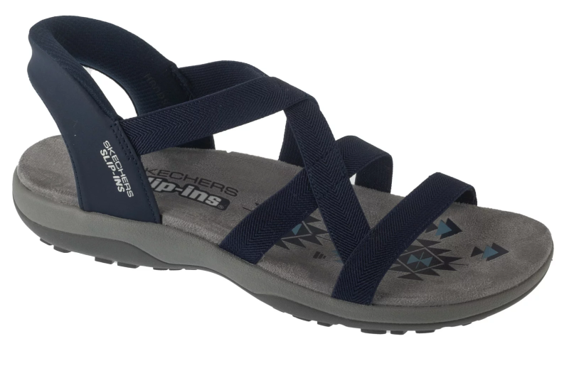 Skechers Slip-Ins: Reggae Slim - Stretch Flex 163460-NVY Skechers Slip-Ins: Reggae Slim - Stretch Flex 163460-NVY
