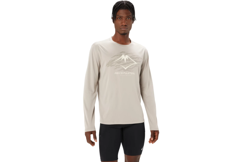 ASICS Fujitrail Logo LS Top 2011C987-250 ASICS Fujitrail Logo LS Top 2011C987-250