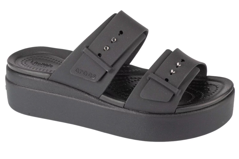 Crocs Brooklyn Low Wedge Sandal 207431-001 Crocs Brooklyn Low Wedge Sandal 207431-001