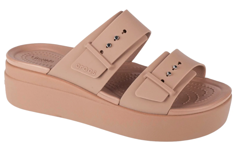 Crocs Brooklyn Low Wedge Sandal 207431-2Q9 Crocs Brooklyn Low Wedge Sandal 207431-2Q9
