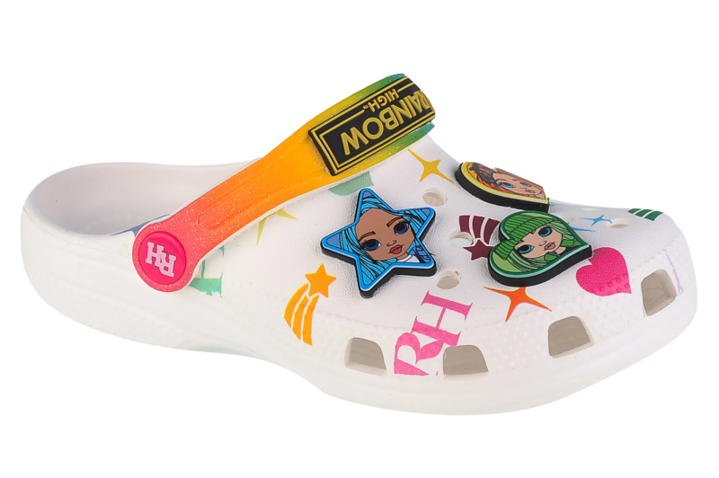 Crocs Classic Rainbow High Kids Clog 208117-90H Crocs Classic Rainbow High Kids Clog 208117-90H