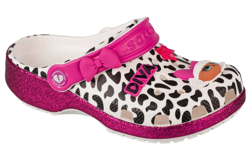 Crocs LOL Surprise Diva Girls Classic Clog 209465-100 Crocs LOL Surprise Diva Girls Classic Clog 209465-100