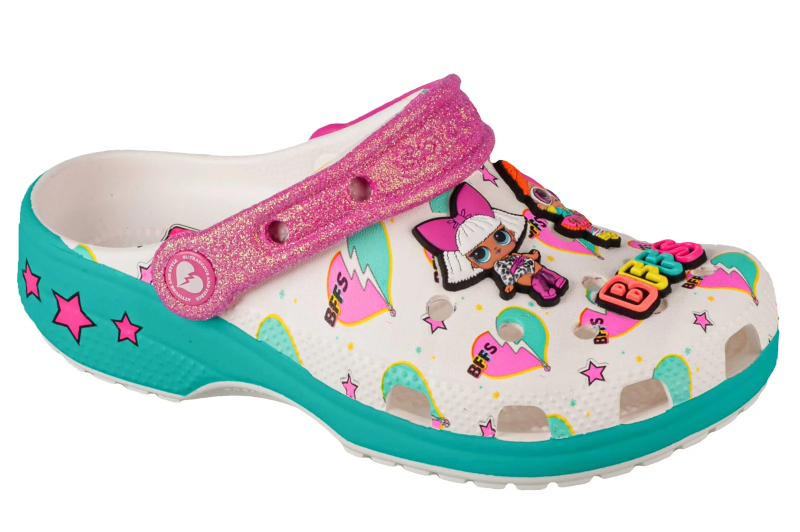 Crocs LOL Surprise BFF Girls Classic Clog 209466-100 Crocs LOL Surprise BFF Girls Classic Clog 209466-100