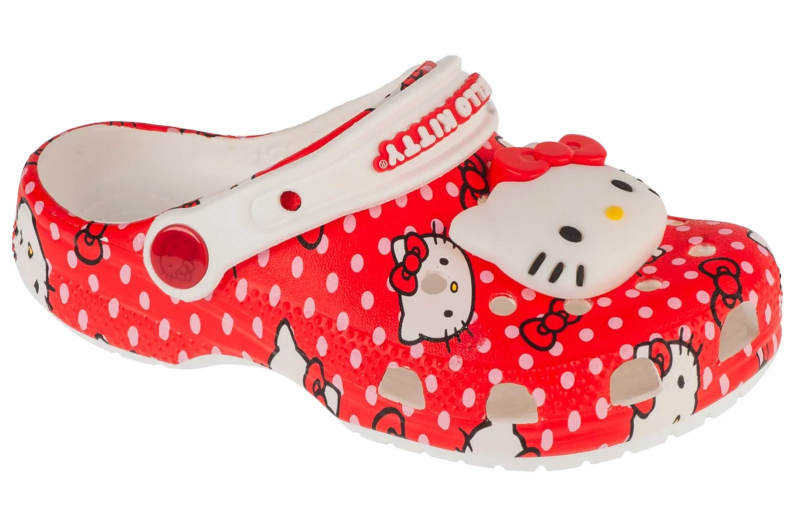 Crocs Classic Hello Kitty Red Clog K 210576-90H Crocs Classic Hello Kitty Red Clog K 210576-90H