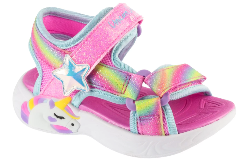 Skechers Unicorn Dreams Sandal - Dreamy Unicorns 303107N-PKMT Skechers Unicorn Dreams Sandal - Dreamy Unicorns 303107N-PKMT