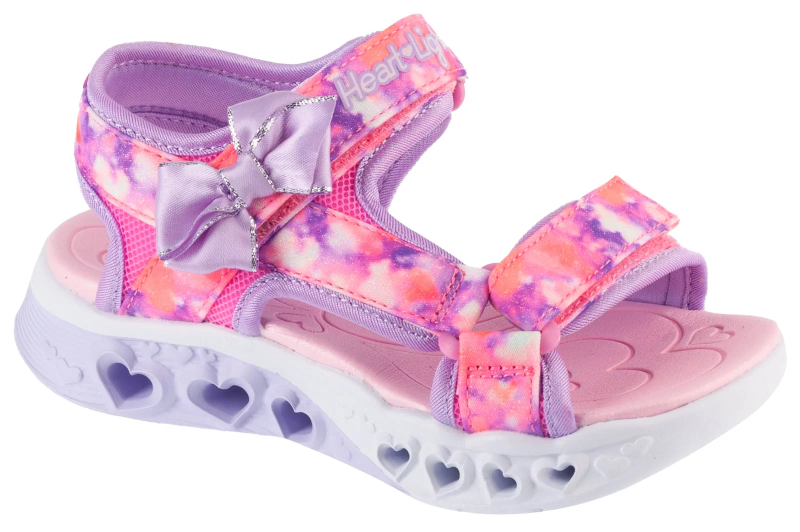 Skechers S-Lights: Flutter Hearts Sandal - Blurry Love 303110L-PKLV Skechers S-Lights: Flutter Hearts Sandal - Blurry Love 303110L-PKLV