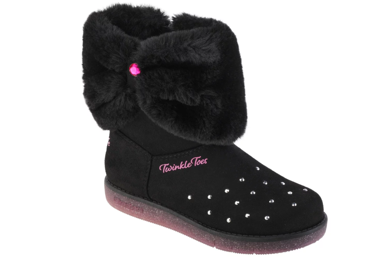 Skechers Glitzy Glam - Cozy Cuddlers 314851L-BLK Skechers Glitzy Glam - Cozy Cuddlers 314851L-BLK
