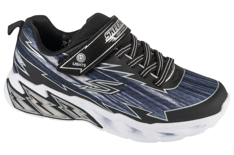 Skechers S-Lights: Light Storm 2.0 - Bolt Brights 400149L-BKGY Skechers S-Lights: Light Storm 2.0 - Bolt Brights 400149L-BKGY