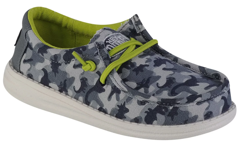 Hey Dude Wally Youth Camodino 40043-425 Hey Dude Wally Youth Camodino 40043-425