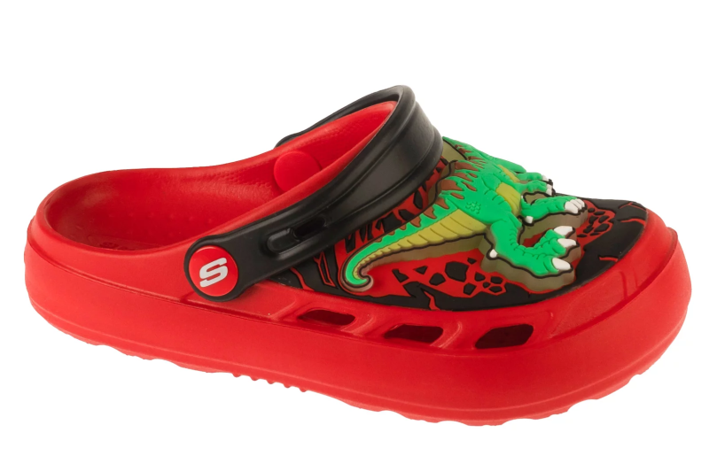 Skechers Foamies: Swifters - T-Rex-Brights 406712L-RED Skechers Foamies: Swifters - T-Rex-Brights 406712L-RED