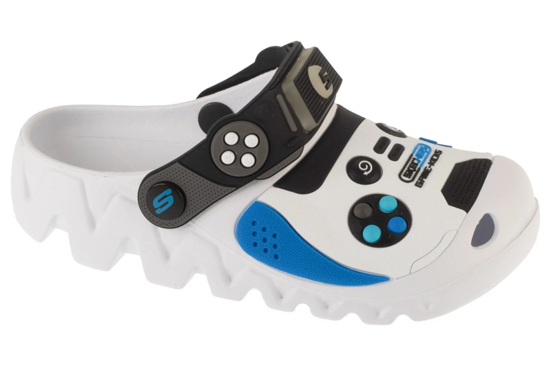 Skechers Foamies: Zaggle - Hydro-Pointz 406721L-WBKB Skechers Foamies: Zaggle - Hydro-Pointz 406721L-WBKB