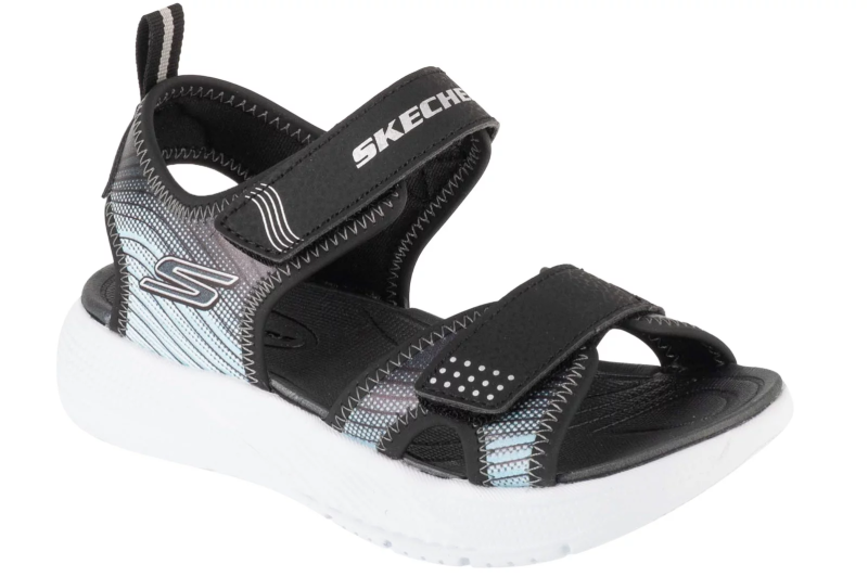 Skechers Microspec-Splash 407034L-BKSL Skechers Microspec-Splash 407034L-BKSL