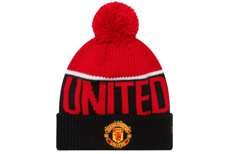 New Era Manchester United Pom Beanie 60564619 New Era Manchester United Pom Beanie 60564619