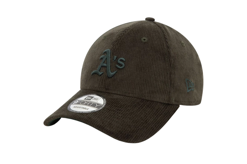 New Era 9FORTY Oakland Athletics MLB Cord Cap 60580821 New Era 9FORTY Oakland Athletics MLB Cord Cap 60580821