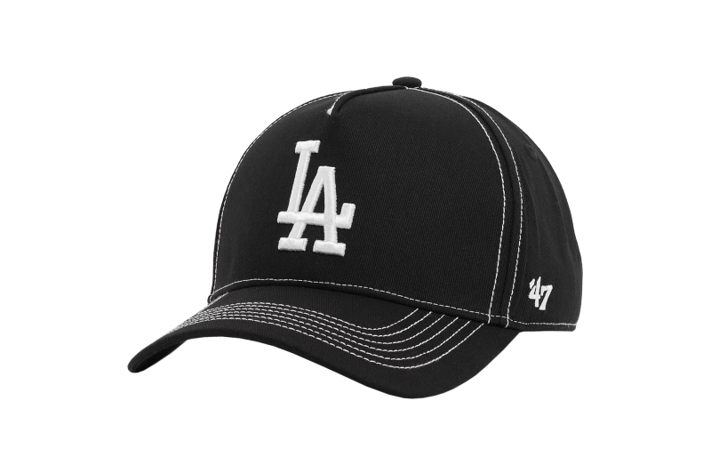 47 Brand Los Angeles Dodgers MLB Cap B-CONDT12GWS-BK 47 Brand Los Angeles Dodgers MLB Cap B-CONDT12GWS-BK
