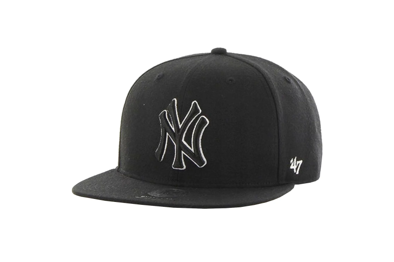 47 Brand MLB New York Yankees No Shot Cap B-NSHOT17WBP-BKB 47 Brand MLB New York Yankees No Shot Cap B-NSHOT17WBP-BKB