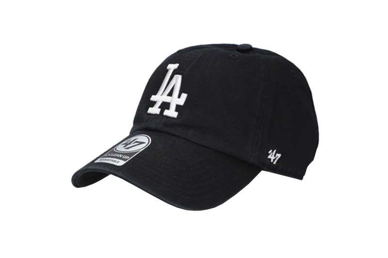 47 Brand MLB Los Angeles Dodgers 47 Clean Up Cap B-RGW12GWS-BKJ 47 Brand MLB Los Angeles Dodgers 47 Clean Up Cap B-RGW12GWS-BKJ