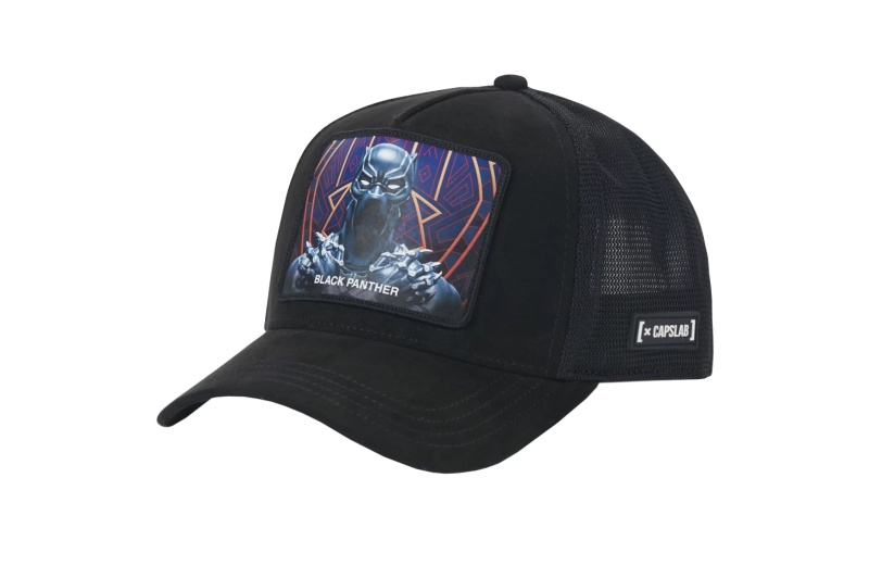 Capslab Marvel Black Panther Cap CL-MAR7-1-PCT-BPA Capslab Marvel Black Panther Cap CL-MAR7-1-PCT-BPA