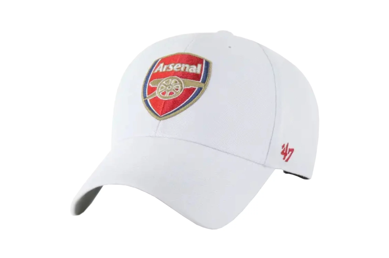 47 Brand Arsenal FC MVP Cap EPL-MVP30WBV-WH 47 Brand Arsenal FC MVP Cap EPL-MVP30WBV-WH