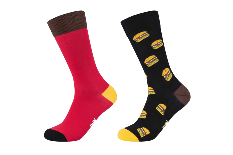 FUNSOCKS Motifs 2PPK Socks FU71113-3118 FUNSOCKS Motifs 2PPK Socks FU71113-3118