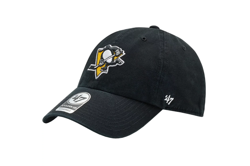 47 Brand NHL Pittsburgh Penguins Cap H-RGW15GWS-BKB 47 Brand NHL Pittsburgh Penguins Cap H-RGW15GWS-BKB