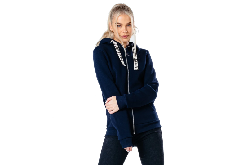 Justhype Drawstring Zip Hoodie HYPWOMHOOD003 Justhype Drawstring Zip Hoodie HYPWOMHOOD003