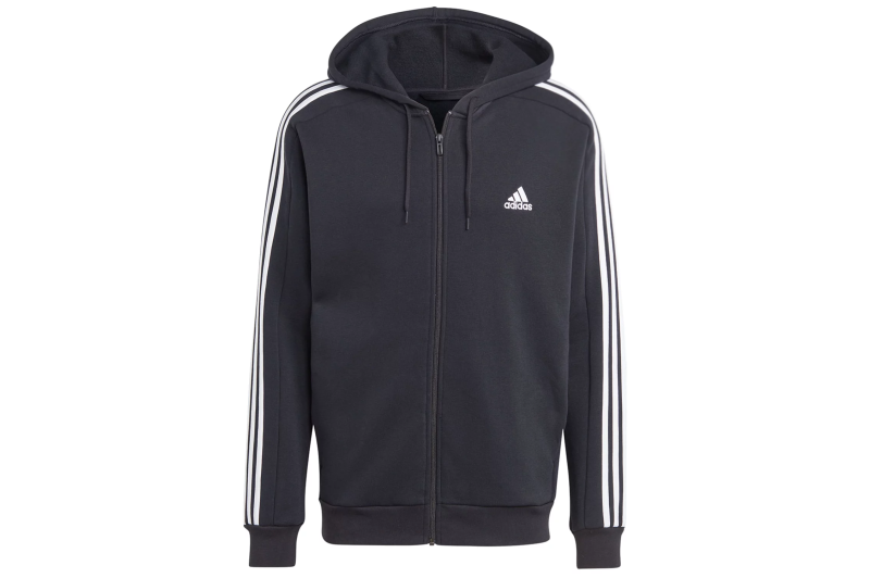 adidas Essentials Fleece 3-Stripes FZ Hoodie IB4029 adidas Essentials Fleece 3-Stripes FZ Hoodie IB4029