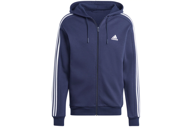 adidas Essentials Fleece 3-Stripes FZ Hoodie IJ6478 adidas Essentials Fleece 3-Stripes FZ Hoodie IJ6478