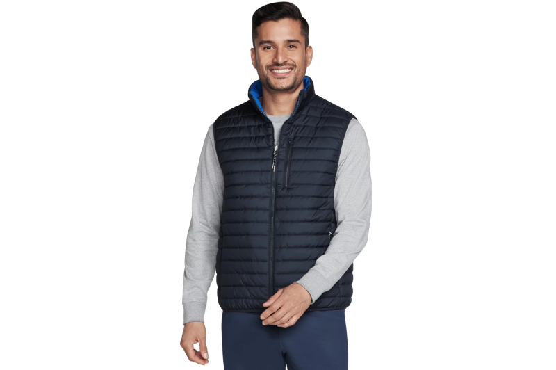 Skechers GO Shield Altitude Reversible Vest JA140-BLK Skechers GO Shield Altitude Reversible Vest JA140-BLK