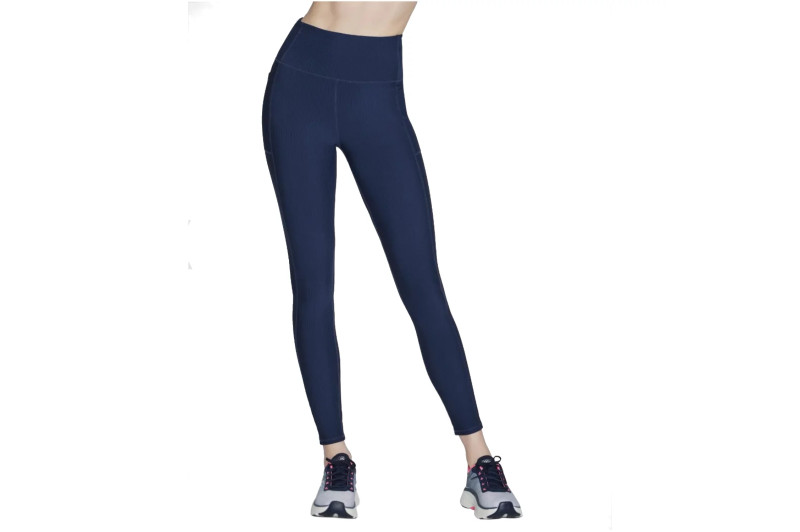 Skechers GO Flex Rib Fl HW Legging LG2-NVY Skechers GO Flex Rib Fl HW Legging LG2-NVY