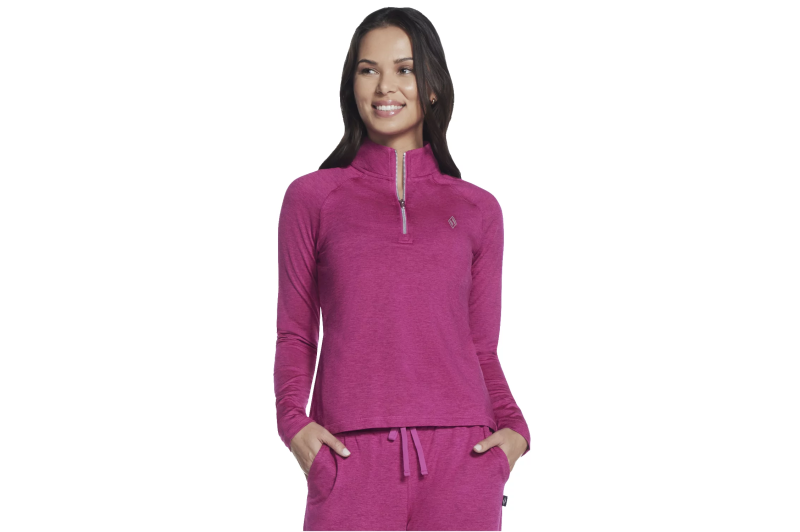 Skechers Skech-Knits Ultra Go 1/4 Zip LT4-PNK Skechers Skech-Knits Ultra Go 1/4 Zip LT4-PNK