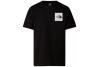 The North Face M S/S Fine Tee NF0A8A6MJK31 The North Face M S/S Fine Tee NF0A8A6MJK31