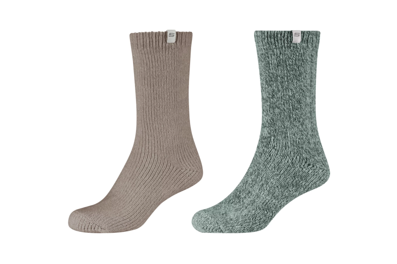Skechers 2PPK Wm Casual Cozy Lurex Socks SK41103-7899 Skechers 2PPK Wm Casual Cozy Lurex Socks SK41103-7899