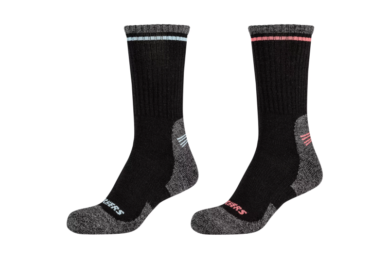 Skechers 2PPK Women Trail Wool Socks SK41105-9999 Skechers 2PPK Women Trail Wool Socks SK41105-9999